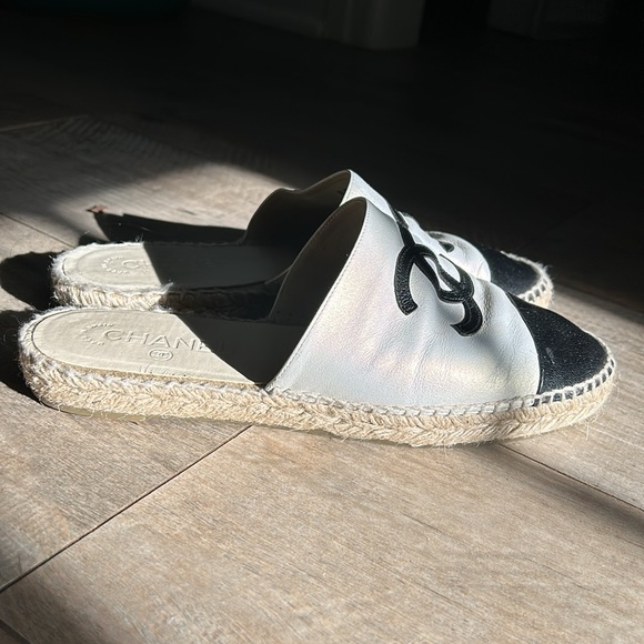 Authentic Chanel mule espadrilles- excellent condition size 40 - Picture 8 of 10